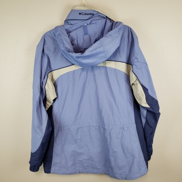 Columbia purple and white core jacket womens L - Picture 6 of 6